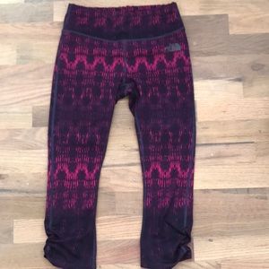 North Face work out capris XS